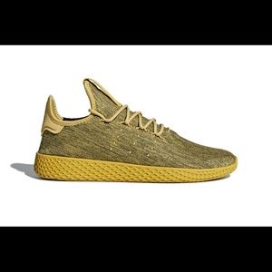NWT Adidas Pharrell Williams HU pyrite/sand Sz 8